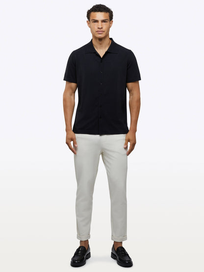 Riviera Knit Button Up