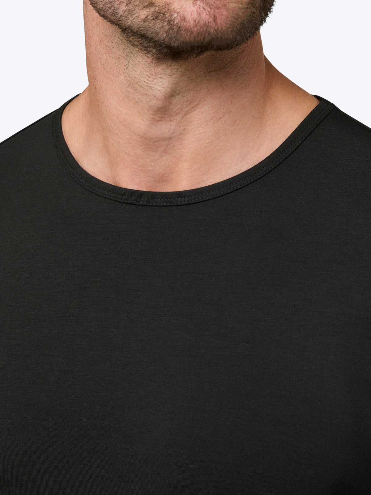 AO Long Sleeve Curve-Hem Tee