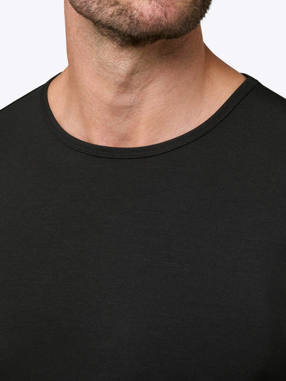 AO Long Sleeve Curve-Hem Tee