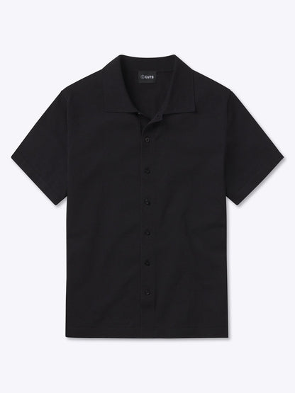 Riviera Knit Button Up