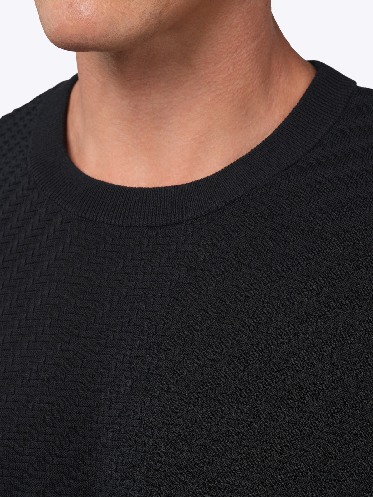 Riviera Knit Textured Tee