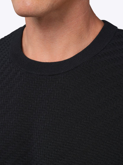 Riviera Knit Textured Tee