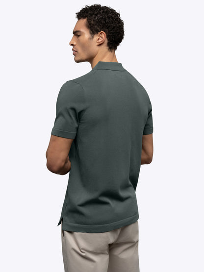 Riviera Knit Button Up