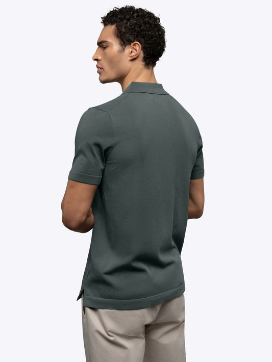Riviera Knit Button Up