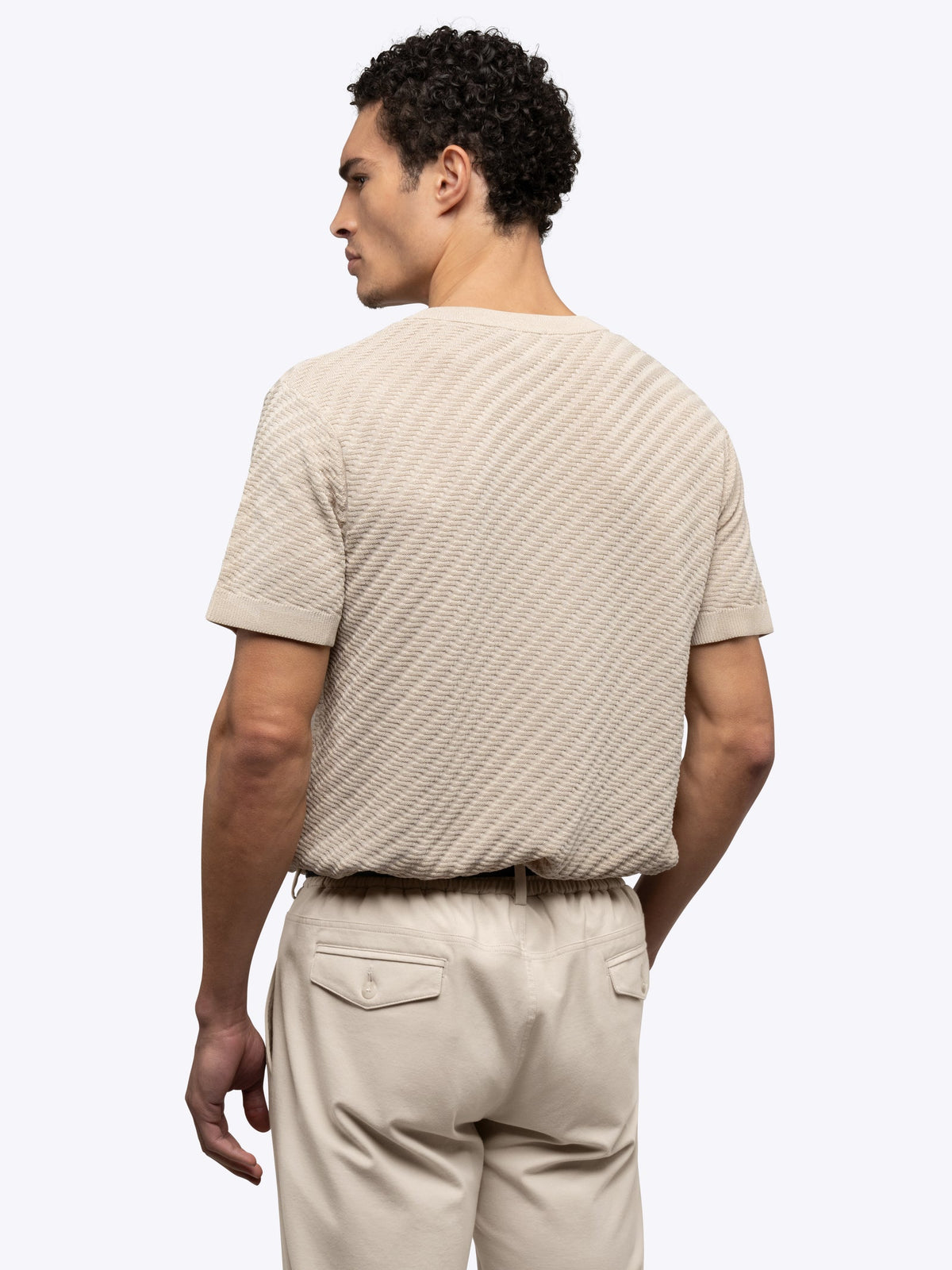 Riviera Knit Textured Tee