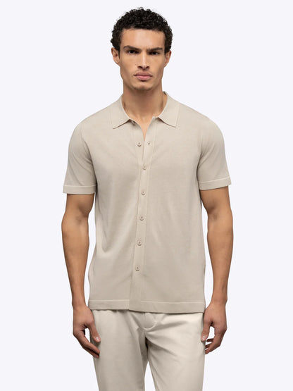 Riviera Knit Button Up