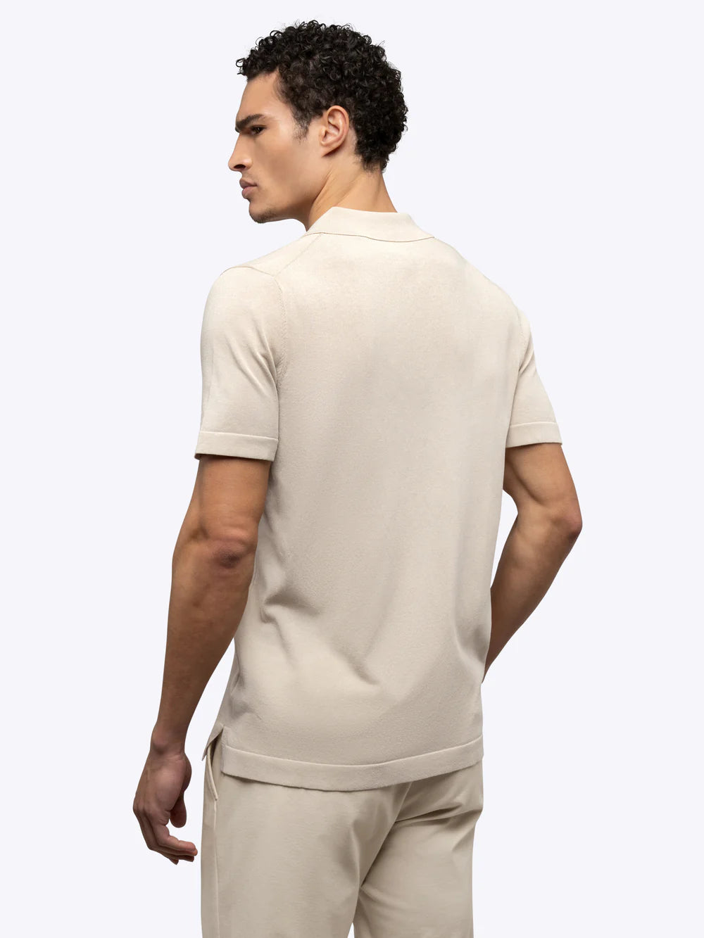 Riviera Knit Button Up