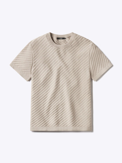 Riviera Knit Textured Tee