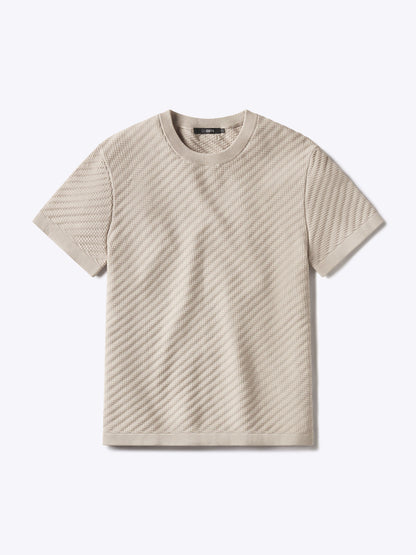 Riviera Knit Textured Tee