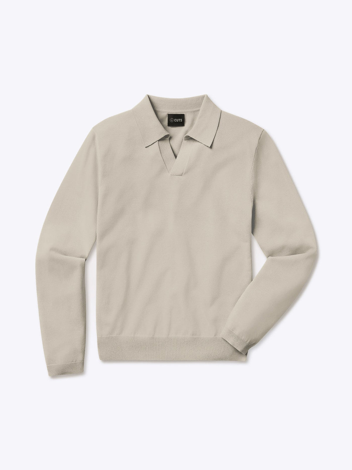 Riviera Knit Long Sleeve Polo