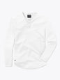 AO Long Sleeve Henley Curve-Hem