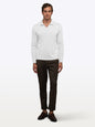 SoHo Ribbed Long Sleeve Polo